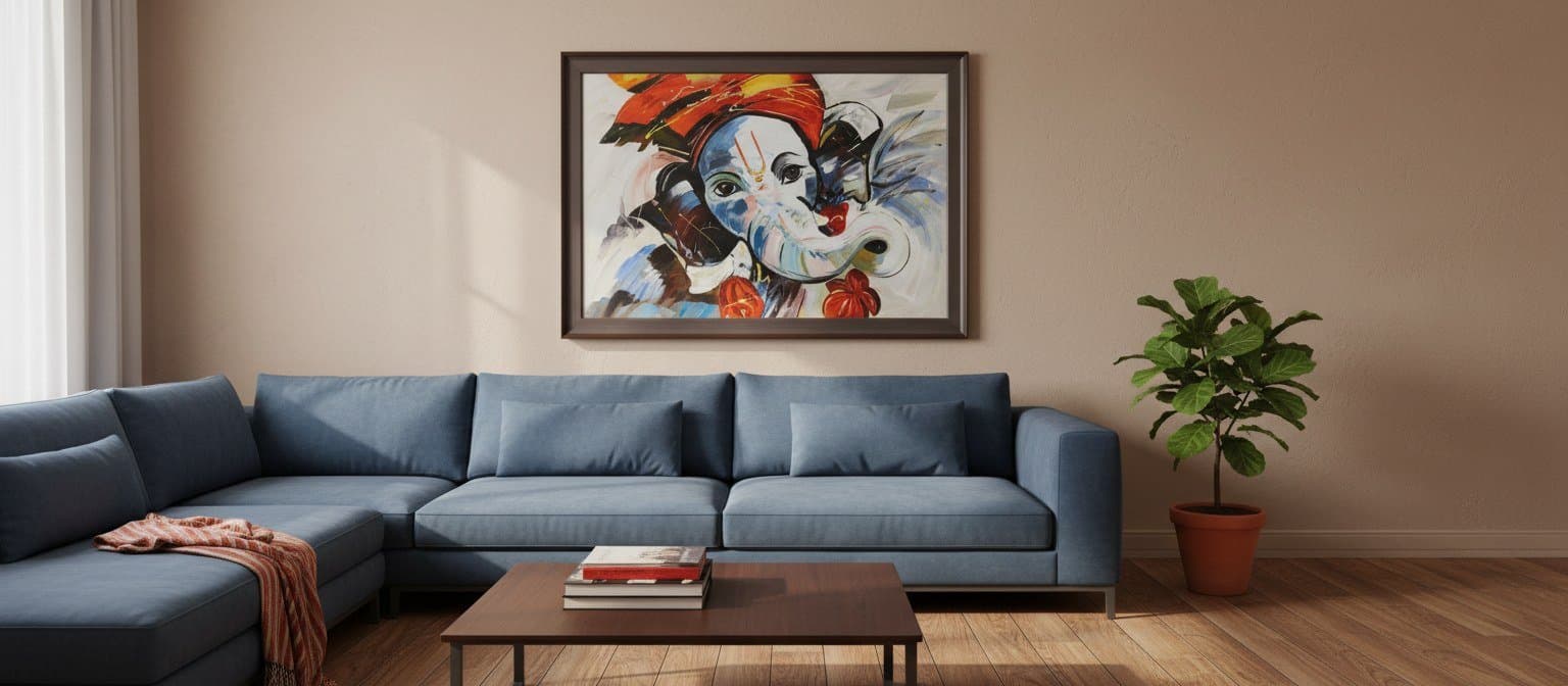 Ganesha Abstract Portrait