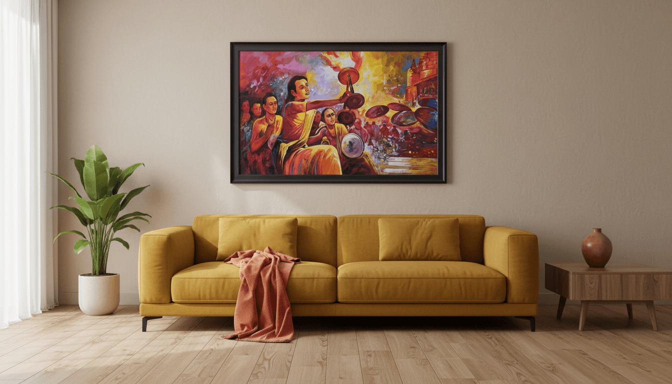 Indian Festival Celebration Canvas