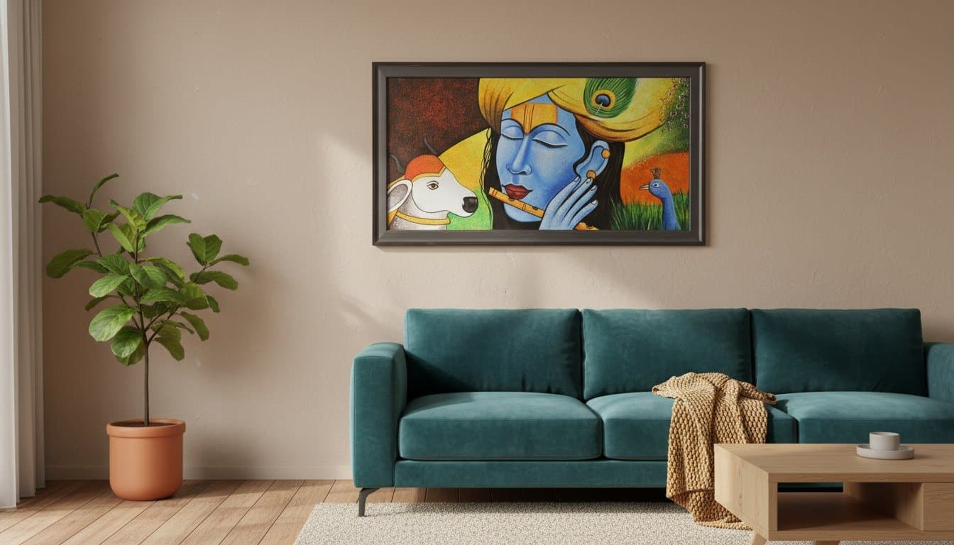 Krishna's Serene Presence